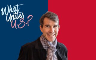 Veranstaltungswerbung der dai Tübingen zu Art under Fire, zeigt den Journalisten Hugh Eakin
